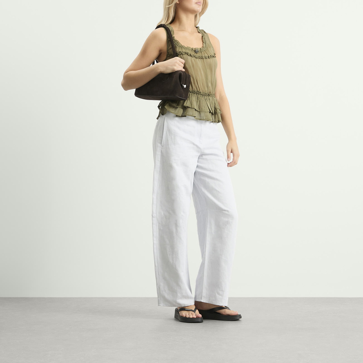 Damson Madder Women's Sasha Cami in Olive