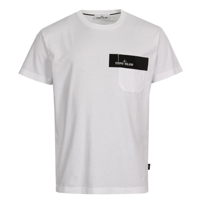 Photo: T Shirt Pocket - White