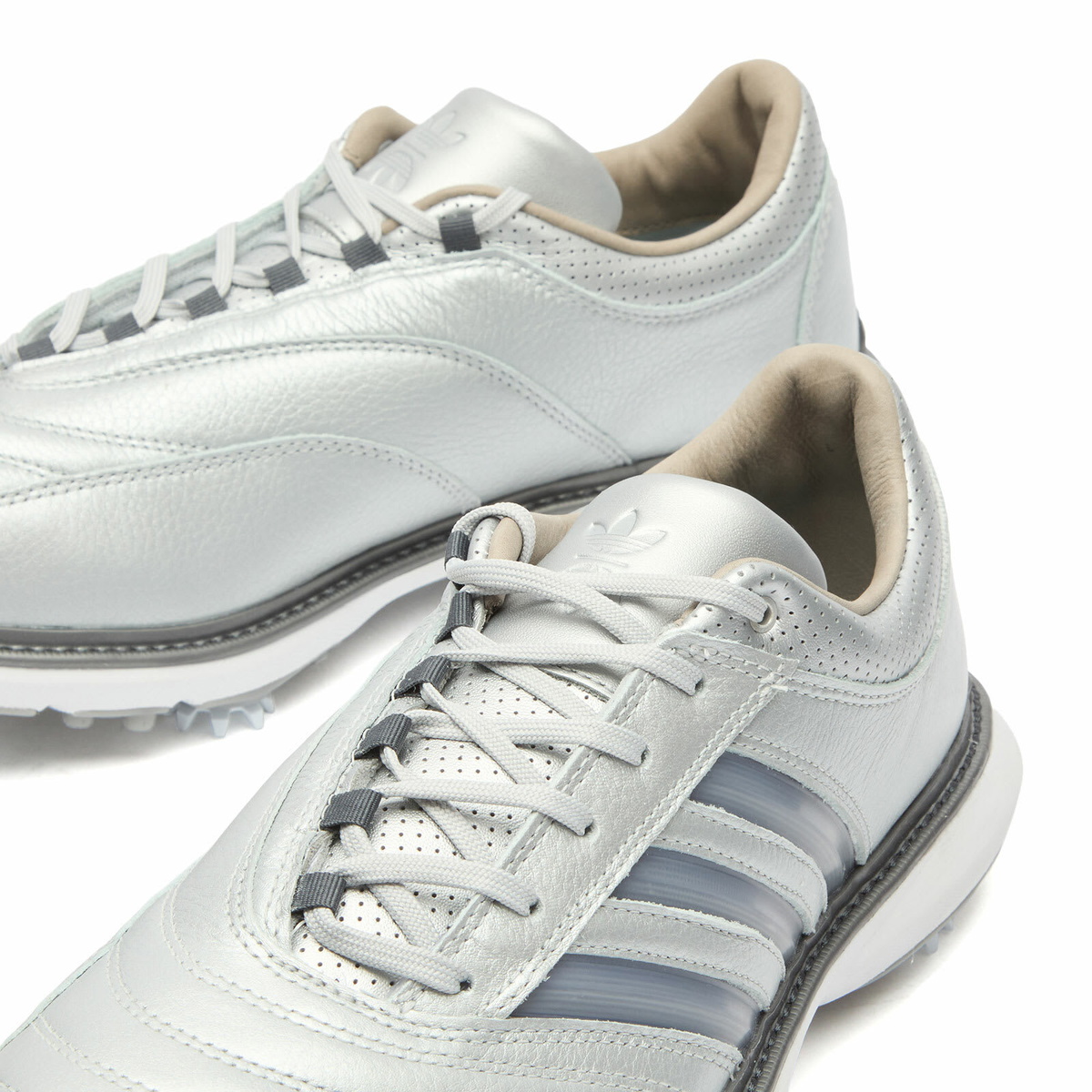 Adidas Men's x Metalwood MC70 Golf Shoe in Silver/Iron/Grey adidas