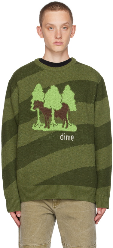 Photo: Dime Khaki Bovine Sweater