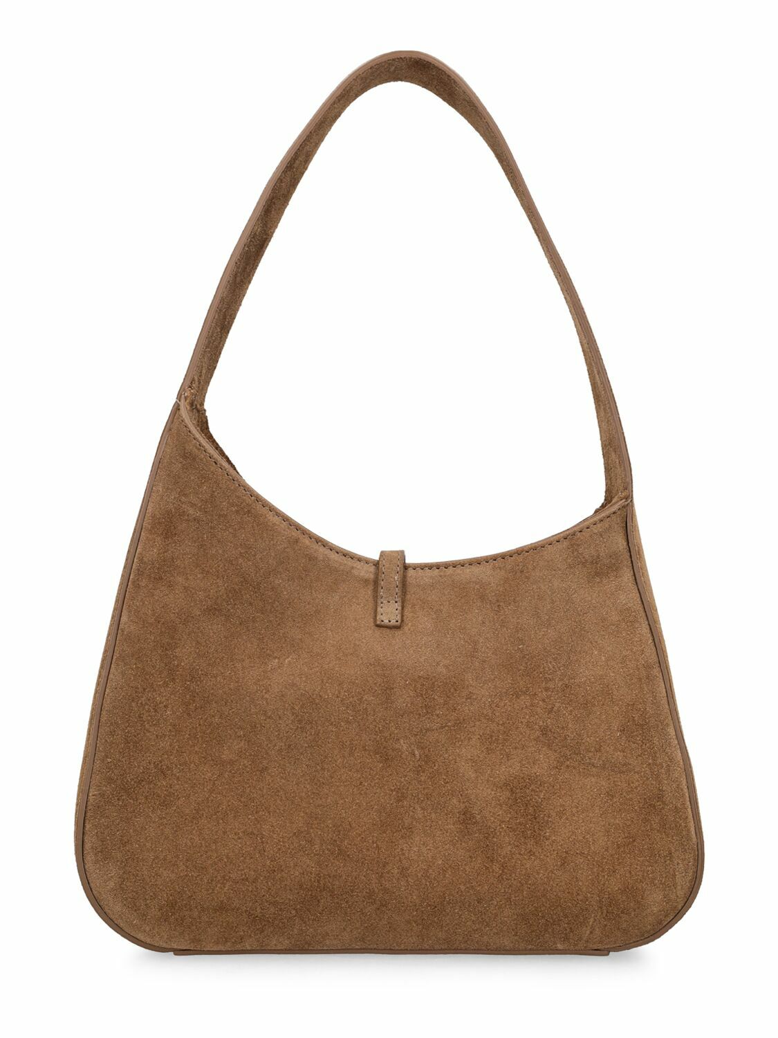 LITTLE LIFFNER - Chubby Slanted Suede Hobo Bag