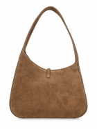 LITTLE LIFFNER - Chubby Slanted Suede Hobo Bag