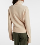 Victoria Beckham Wool and cashmere half-zip sweater