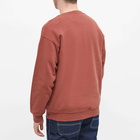 Dime Men's Koko Crew Sweat in Washed Maroon