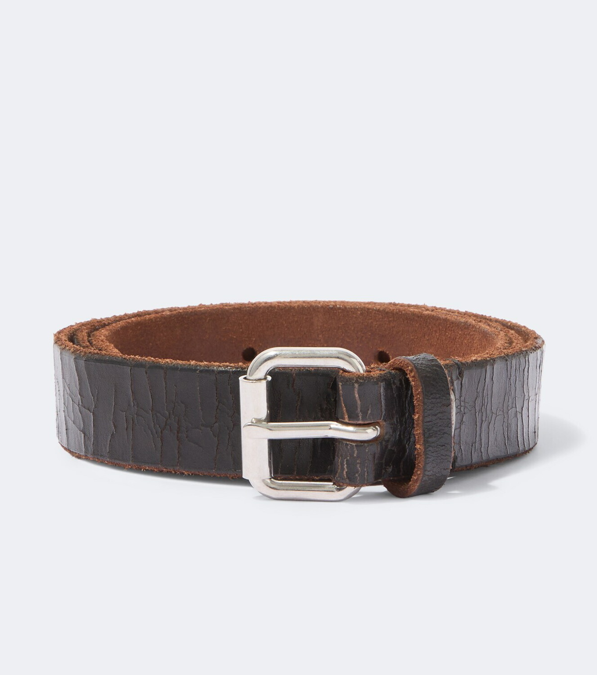 The Row Geo leather belt