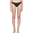 Land of Women Black Mesh Thong
