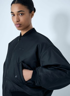 Balenciaga Zip-Front Bomber Jacket