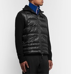 Moncler Grenoble - Wool-Blend and Quilted Shell Down Ski Jacket - Black