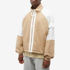 JW Anderson Men's Colour Block Track Top in Beige