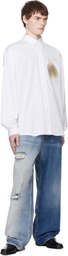 VETEMENTS White Well Ironed Classic Shirt