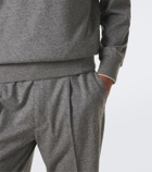 Brunello Cucinelli Cashmere half-zip sweater