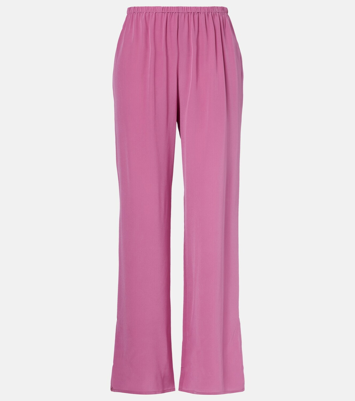 Asceno Loreto silk crêpe wide-leg pants