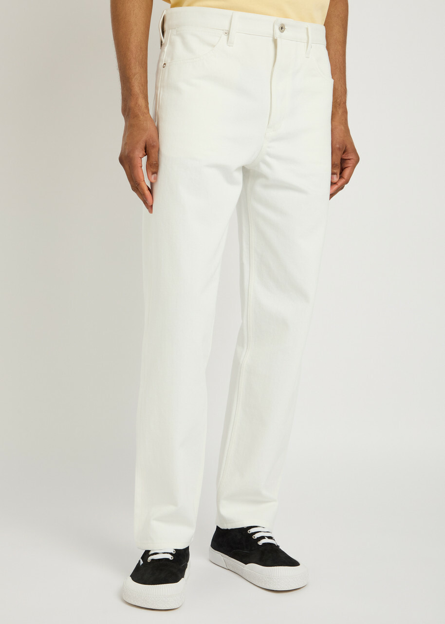 Jil Sander Straight-leg Jeans Cream