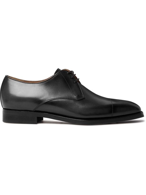 Photo: Berluti - Cap-Toe Venezia Leather Derby Shoes - Black
