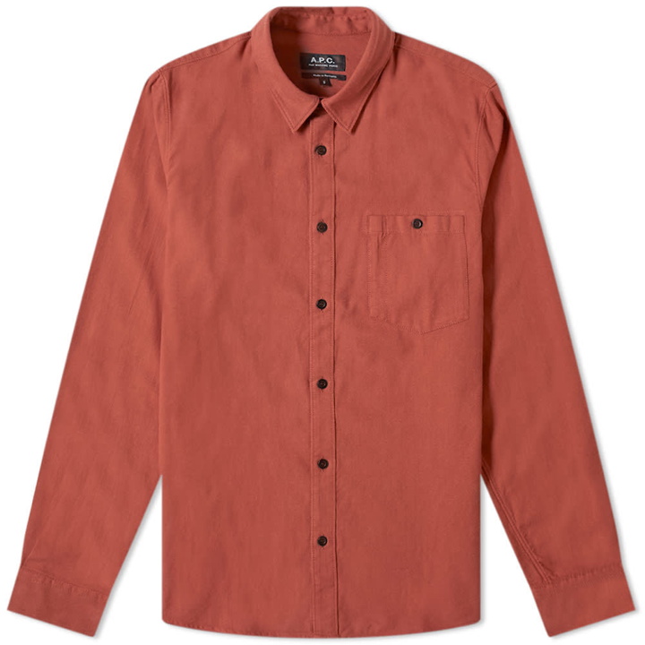 Photo: A.P.C. Chicago Flannel Shirt