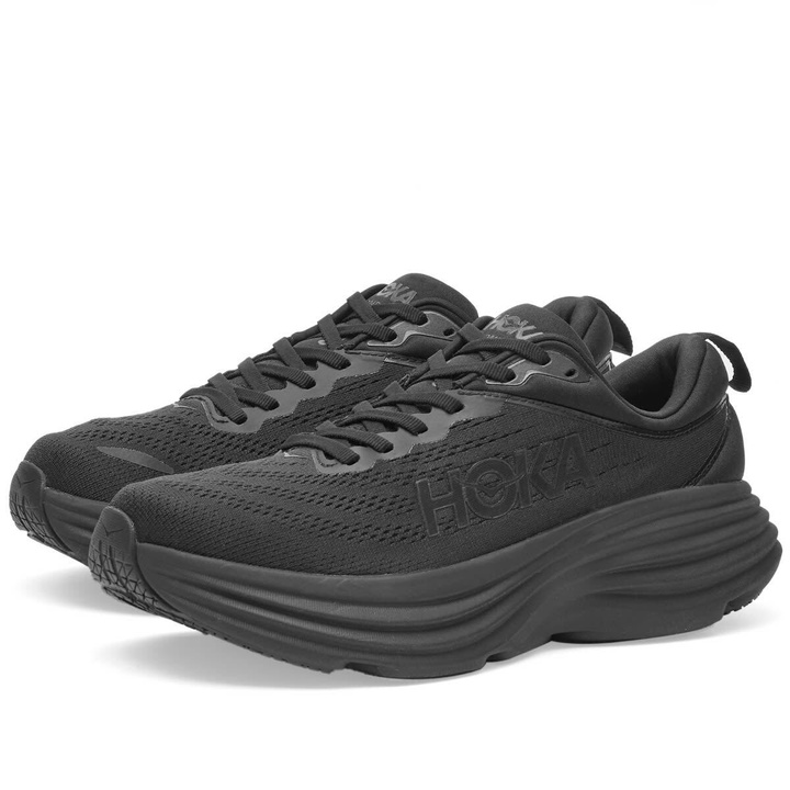 Photo: HOKA ONE ONE Women's Bondi 8 Sneakers in Black