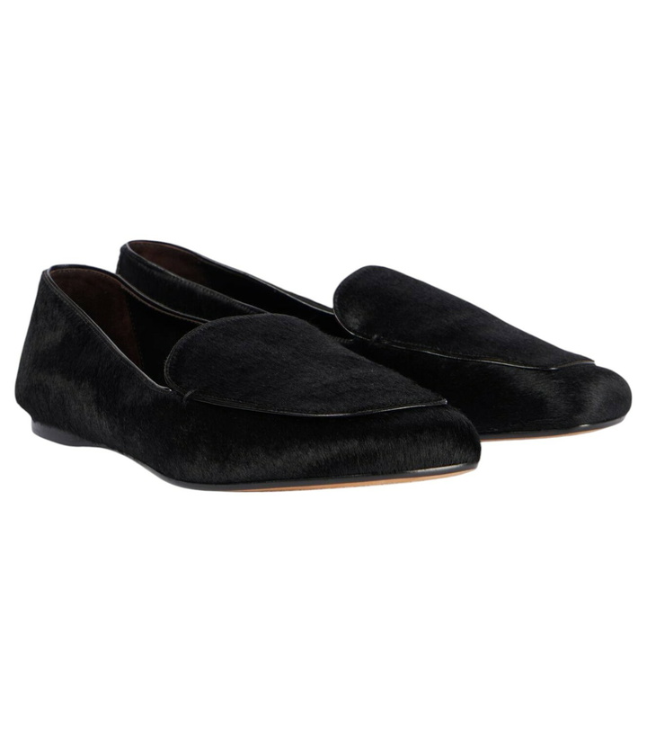 Photo: Khaite Monroe calf hair loafers