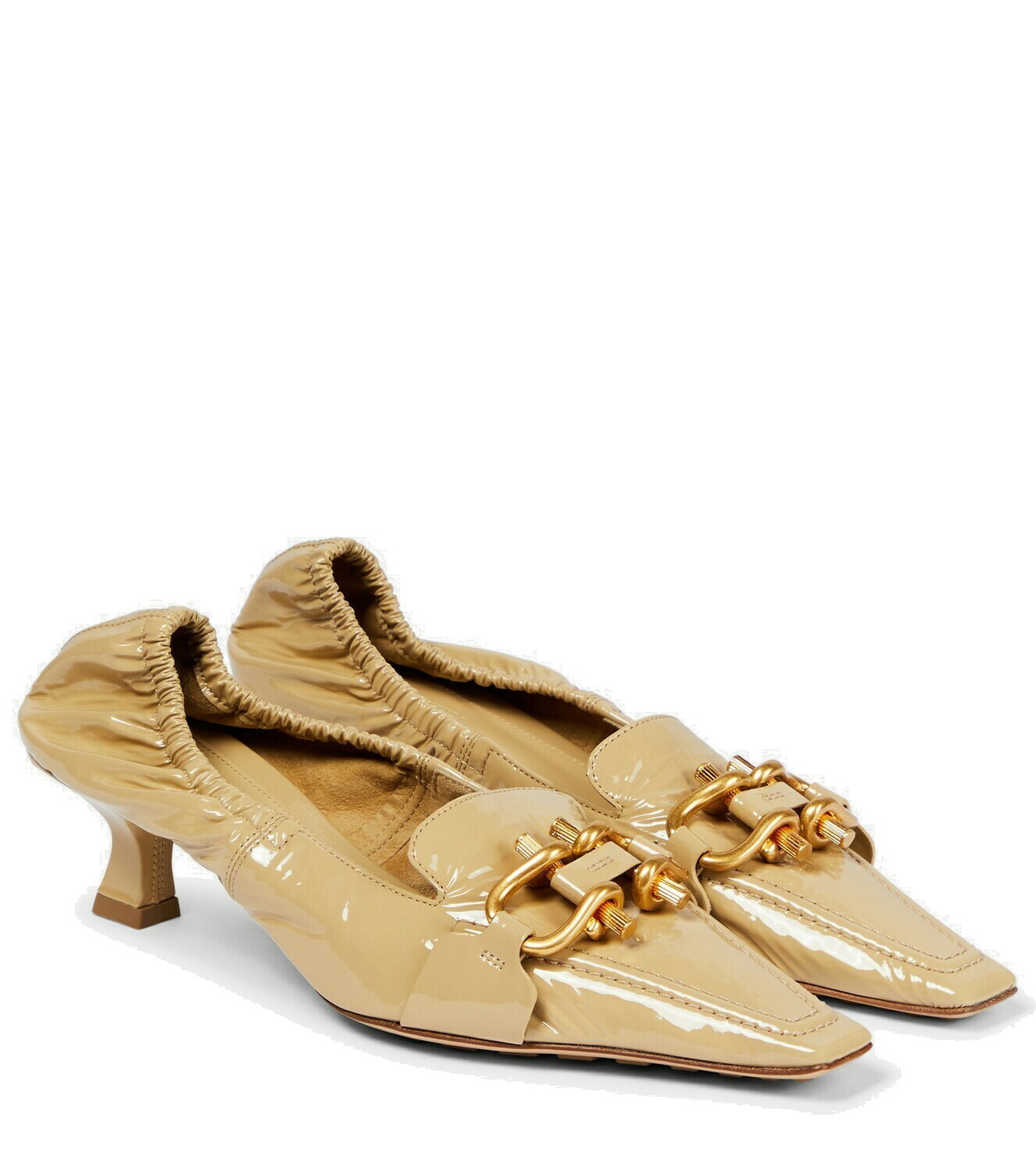 6/15限定BOTTEGA VENETA パデッドミュール イエローレザー P00760277.jpg