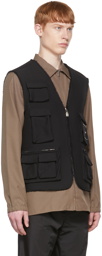 Givenchy Black Wool Vest