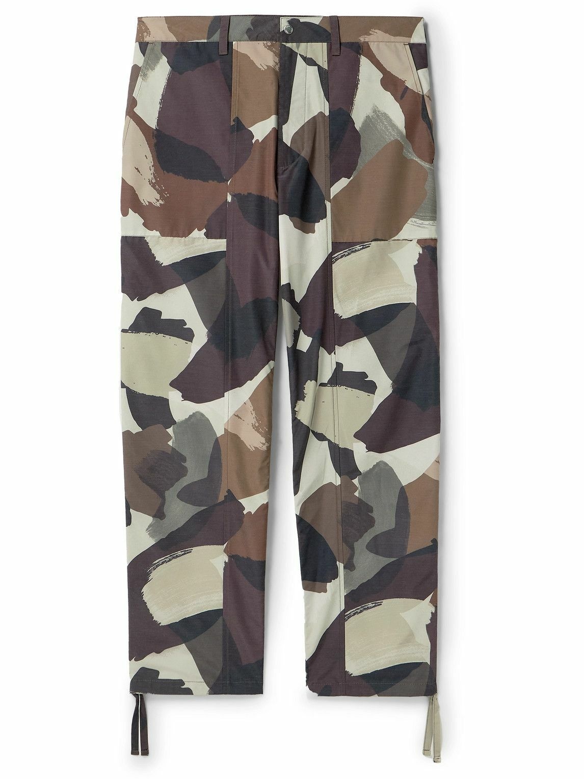 Photo: Norse Projects - Sigur Straight-Leg Camouflage-Print Shell Trousers - Brown