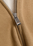 Boss Fine-knit Cotton and Wool-blend Cardigan Khaki
