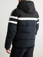 Fusalp - Abelban Quilted Colour-Block Hooded Ski Jacket - Blue