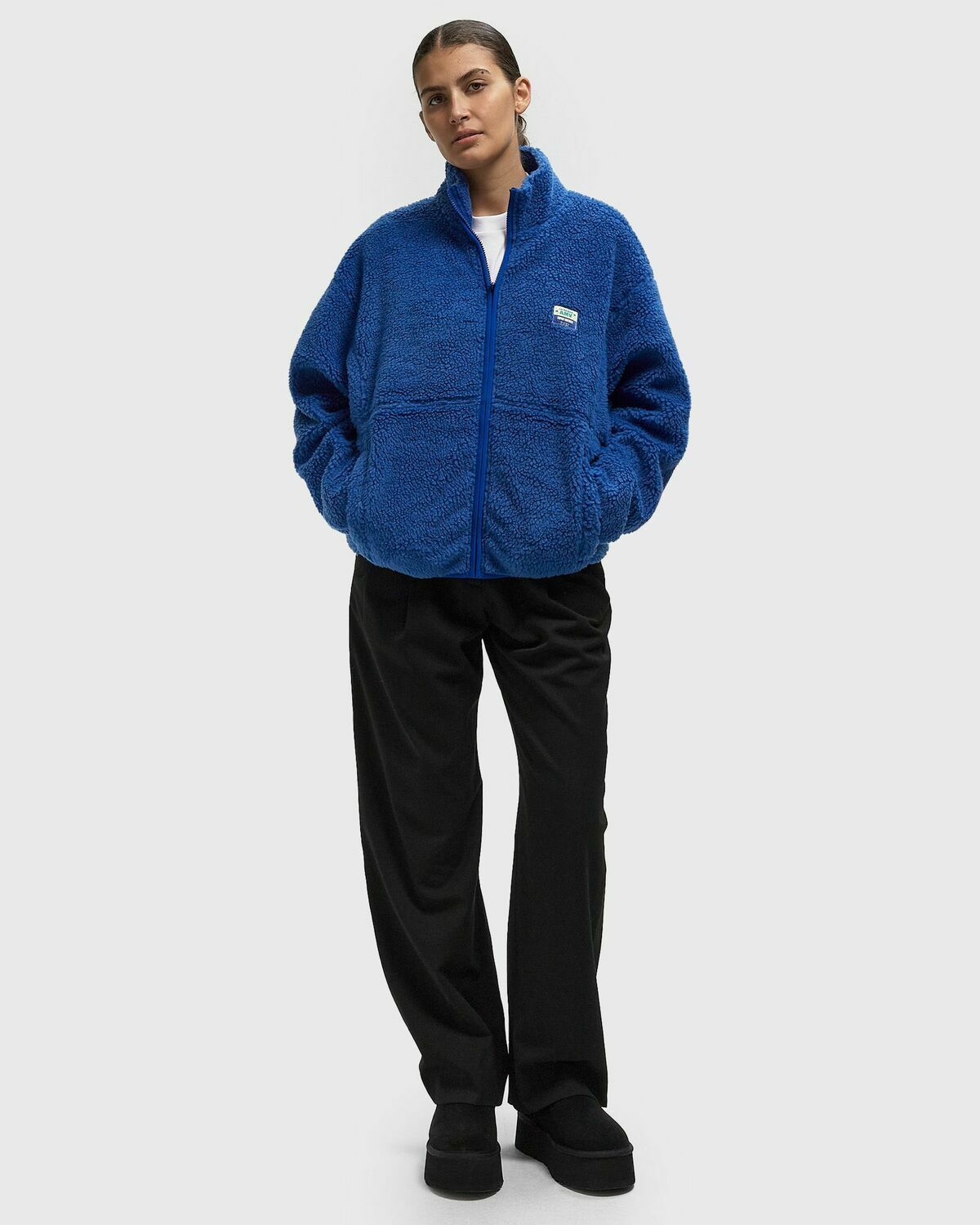 American Vintage HOKTOWN JACKET Blue Womens Bomber Jacket