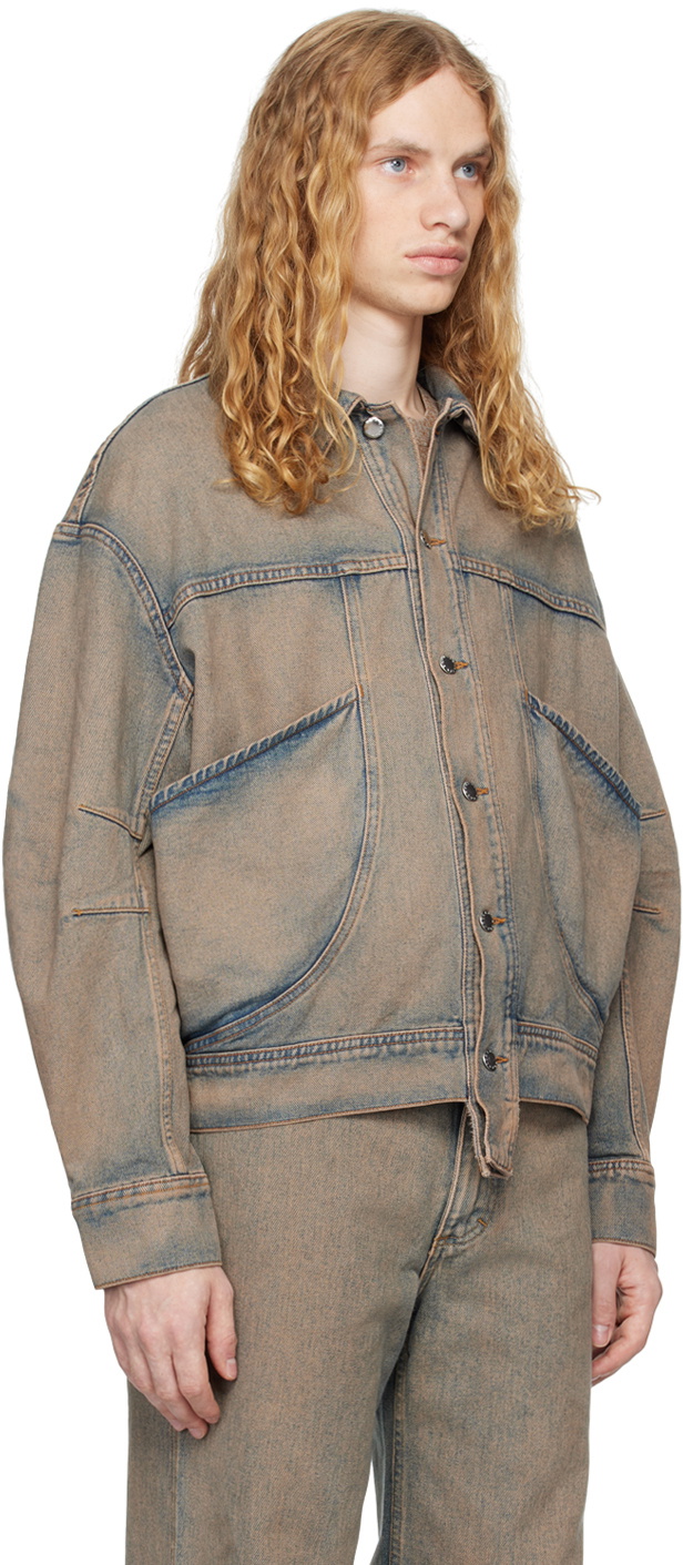 Eckhaus Latta Blue Redux Denim Jacket