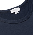 Sunspel - Superfine Cotton-Jersey T-Shirt - Men - Navy