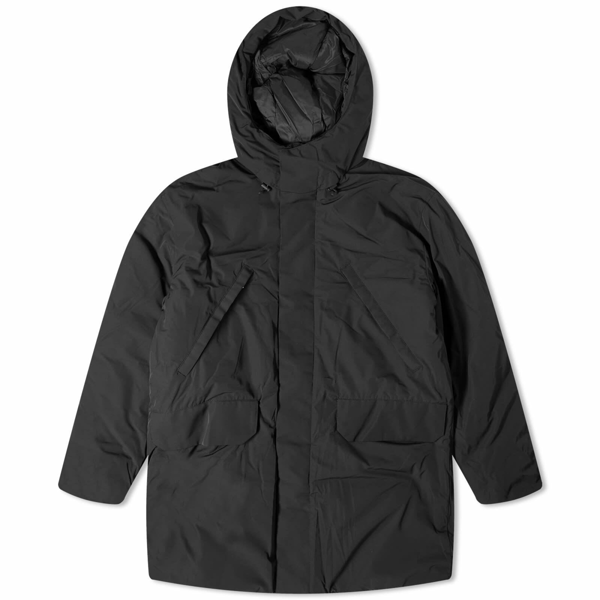 Norse Projects Men's Stavanger Military Parka Jacket in Black Norse ...