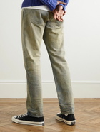 John Elliott - The Daze Slim-Fit Bleached Denim Jeans - Blue