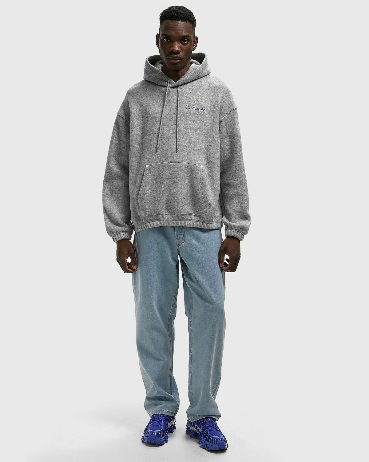 Lacoste SWEATSHIRT Grey Mens Hoody