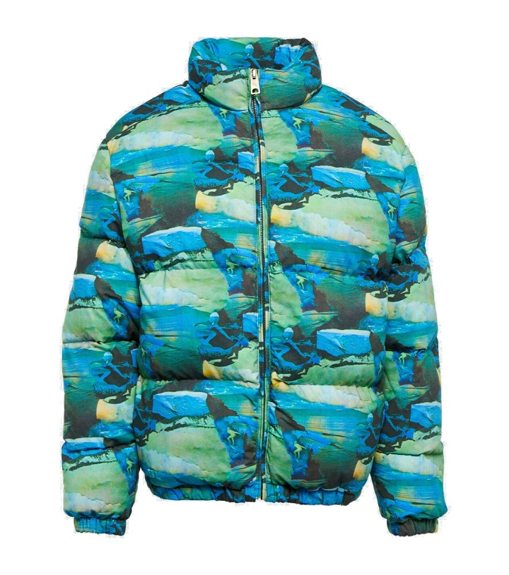 Photo: ERL - Quilted printed down jacket