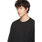 Remi Relief Black Waffle Long Sleeve T-Shirt