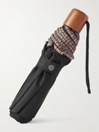 Paul Smith - Contrast-Tipped Wood-Handle Fold-Up Umbrella