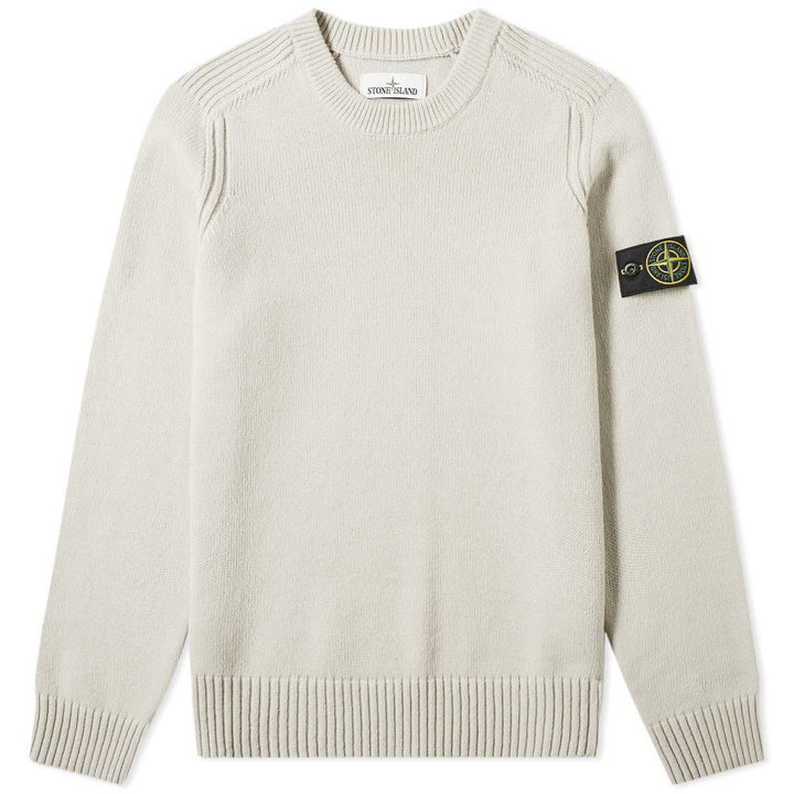 Photo: Stone Island Lambswool Crew Knit