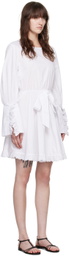 Kika Vargas White Yuri Minidress