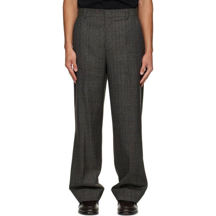 Photo: Solid Homme Brown Tweed Trousers