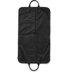 Montblanc - Sartorial Cross-Grain Leather-Trimmed Shell Garment Bag - Men - Black