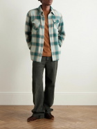 God's True Cashmere - Checked Cashmere Shirt - Green