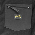Stan Ray Men's Patchwork Fleece Cardigan in Black