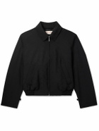 Marni - Confetti Embroidered Wool Blouson Jacket - Black