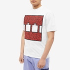 The Trilogy Tapes Men's Block Noise 45 T-Shirt in White