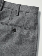 Incotex - Venezia 1951 Slim-Fit Worsted Wool-Flannel Trousers - Gray