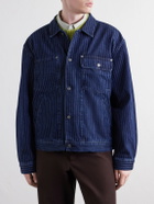 Aimé Leon Dore - Striped Denim Jacket - Blue