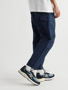 EDWIN - Sentinel Tapered Garment-Dyed Cotton-Ripstop Cargo Trousers - Blue