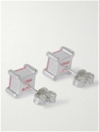 Hatton Labs - Silver Cubic Zirconia Earrings