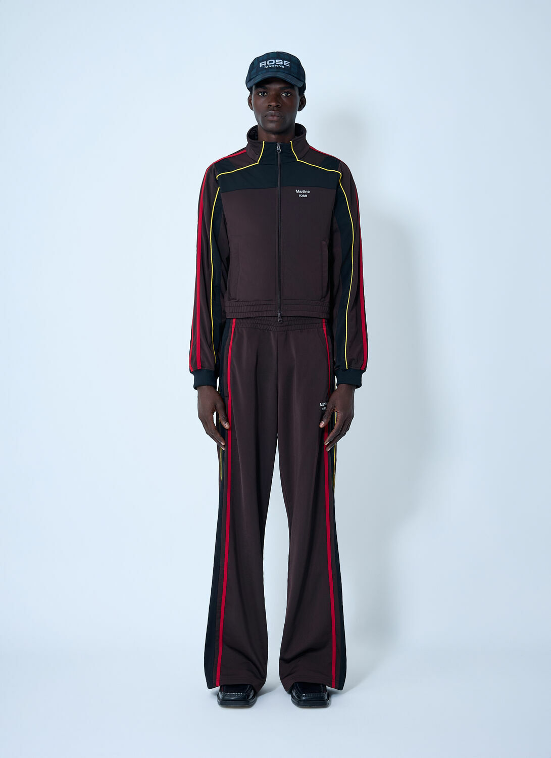 Martine Rose Logo Motif Shrunken Track Jacket