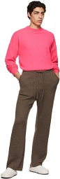 extreme cashmere Pink n°53 Crew Hop Sweatshirt