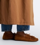 Isabel Marant Fersi fringed suede boat shoes